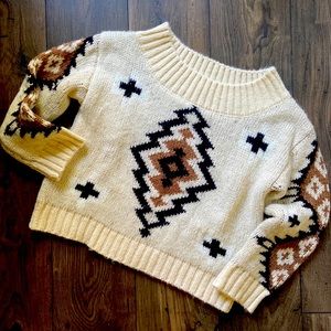 Moon River Wide Boat Neck Sweater